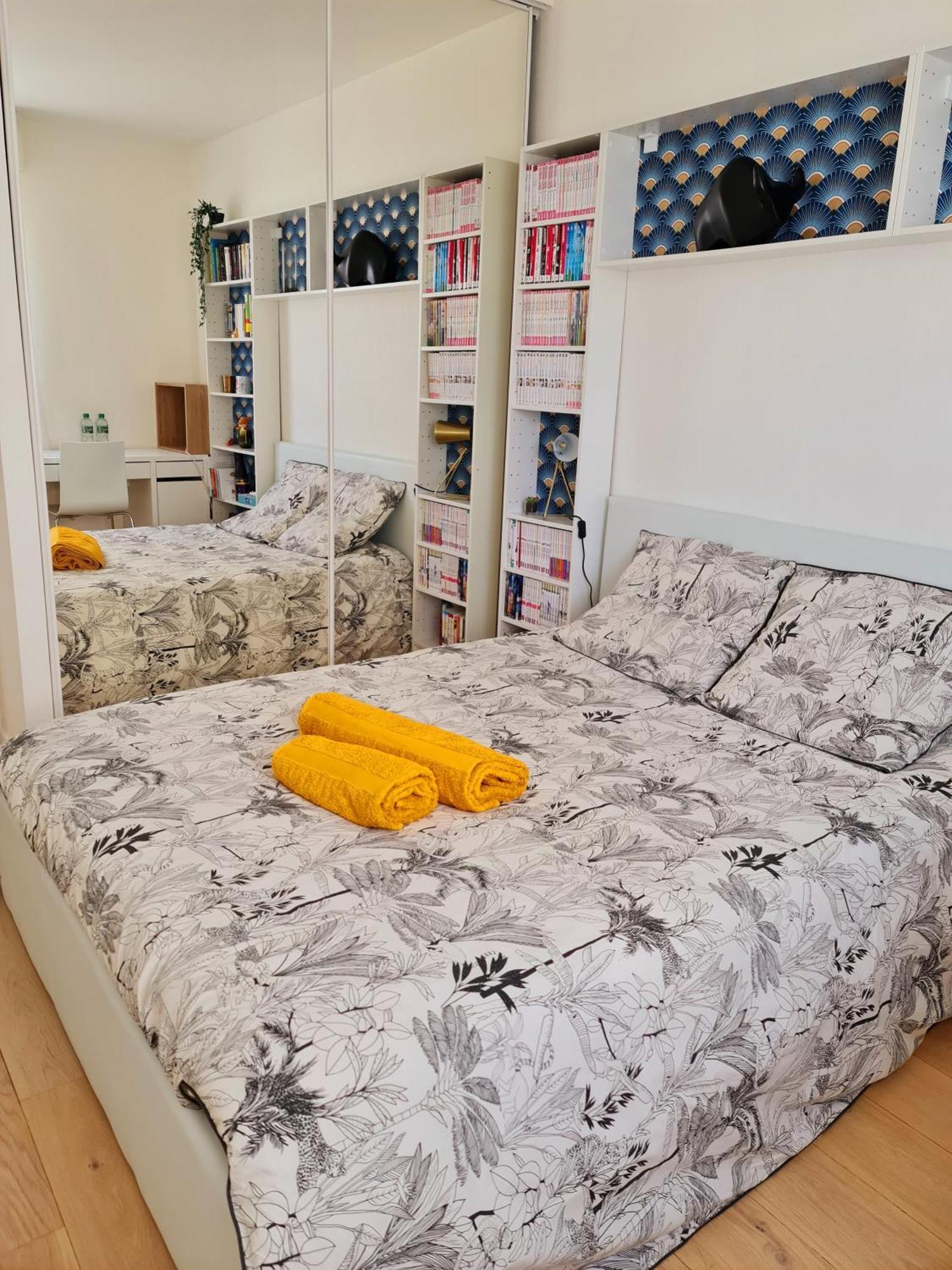 Chambre, Salle De Bain Et Salon Prive - Paris La Defense Puteaux Zewnętrze zdjęcie